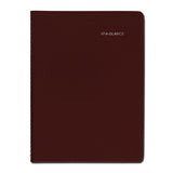 Dayminder Weekly Appointment Book, Vertical-column Format, 11 X 8, Burgundy Cover, 12-month (jan To Dec): 2022
