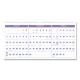 AT-A-GLANCE® Deluxe Three-month Reference Wall Calendar, Vertical Orientation, 12 X 27, White Sheets, 14-month (dec To Jan): 2021 To 2023 freeshipping - TVN Wholesale 