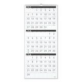 AT-A-GLANCE® Three-month Reference Wall Calendar, Contemporary Artwork-formatting, 12 X 27, White Sheets, 15-month (dec-feb): 2021 To 2023 freeshipping - TVN Wholesale 