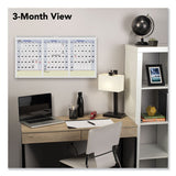 AT-A-GLANCE® Quicknotes Three-month Wall Calendar In Horizontal Format, 24 X 12, White Sheets, 15-month (dec To Feb): 2021 To 2023 freeshipping - TVN Wholesale 