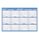 AT-A-GLANCE® Horizontal Reversible-erasable Wall Planner, 36 X 24, White-blue Sheets, 12-month (jan To Dec): 2022 freeshipping - TVN Wholesale 