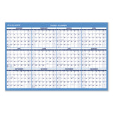 AT-A-GLANCE® Horizontal Reversible-erasable Wall Planner, 48 X 32, White-blue Sheets, 12-month (jan To Dec): 2022 freeshipping - TVN Wholesale 