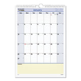 AT-A-GLANCE® Quicknotes Wall Calendar, 12 X 17, White-blue-yellow Sheets, 12-month (jan To Dec): 2022 freeshipping - TVN Wholesale 