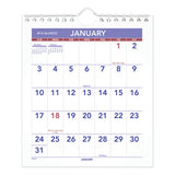 AT-A-GLANCE® Mini Monthly Wall Calendar With Fold-out Easel, 7 X 8, White Sheets, 12-month (jan To Dec): 2022 freeshipping - TVN Wholesale 