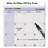 AT-A-GLANCE® Quicknotes Mini Erasable Wall Planner, 16 X 12, White-blue-yellow Sheets, 12-month (jan To Dec): 2022 freeshipping - TVN Wholesale 