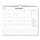 Elevation Wall Calendar, Elevation Focus Formatting, 15 X 12, White Sheets, 12-month (jan To Dec): 2022