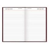 AT-A-GLANCE® Standard Diary Daily Diary, 2022 Edition, Wide-legal Rule, Red Cover, 12 X 7.75, 200 Sheets freeshipping - TVN Wholesale 