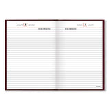 AT-A-GLANCE® Standard Diary Daily Reminder Book, 2022 Edition, Medium-college Rule, Red Cover, 8.25 X 5.75, 201 Sheets freeshipping - TVN Wholesale 