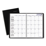 AT-A-GLANCE® Dayminder Monthly Planner, Ruled Blocks, 12 X 8, Black Cover, 14-month (dec To Jan): 2021 To 2023 freeshipping - TVN Wholesale 