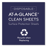 AT-A-GLANCE® Disposable Clean Sheets, 25 Sheets, 17 X 22, White, 25-pack freeshipping - TVN Wholesale 