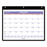 Monthly Desk-wall Calendar With Bonus Pages, 11 X 8, White Sheets, 12-month (jan To Dec): 2022