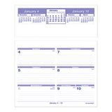 AT-A-GLANCE® Flip-a-week Desk Calendar And Base, 7 X 5.5, White Sheets, 2022 freeshipping - TVN Wholesale 