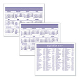 AT-A-GLANCE® Flip-a-week Desk Calendar Refill, 7 X 6, White Sheets, 2022 freeshipping - TVN Wholesale 