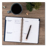 AT-A-GLANCE® Signature Collection Firenze Navy Weekly-monthly Planner, 8.5 X 5.5, Navy Cover, 13-month (jan To Jan): 2022 To 2023 freeshipping - TVN Wholesale 