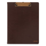 Signature Collection Monthly Clipfolio, 11 X 8, Distressed Brown Cover, 13-month (jan To Jan): 2022 To 2023