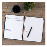 AT-A-GLANCE® Signature Collection Firenze Navy Weekly-monthly Planner, 11 X 8.5, Navy Cover, 13-month (jan To Jan): 2022 To 2023 freeshipping - TVN Wholesale 