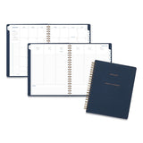 AT-A-GLANCE® Signature Collection Firenze Navy Weekly-monthly Planner, 11 X 8.5, Navy Cover, 13-month (jan To Jan): 2022 To 2023 freeshipping - TVN Wholesale 