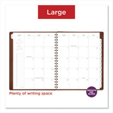 AT-A-GLANCE® Signature Collection Academic Weekly-monthly Planners, 11.5 X 8, Distressed Brown Cover, 13-month (july-july): 2021-2022 freeshipping - TVN Wholesale 