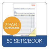 Adams® Two-part Sales Book, Two-part Carbon, 7.94 X 5.56, 1-page, 50 Forms freeshipping - TVN Wholesale 