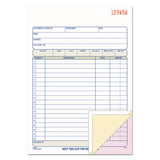 Two-part Sales Book, Two-part Carbon, 7.94 X 5.56, 1-page, 50 Forms