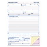 Adams® Contractor Proposal Form, Three-part Carbonless, 8.5 X 11.44, 1-page, 50 Forms freeshipping - TVN Wholesale 