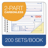 Adams® Two-part Rent Receipt Book, Two-part Carbonless, 2.75 X 4.75, 4-page, 200 Forms freeshipping - TVN Wholesale 