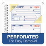 Adams® Two-part Rent Receipt Book, Two-part Carbonless, 2.75 X 4.75, 4-page, 200 Forms freeshipping - TVN Wholesale 