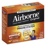 Airborne® Immune Support Effervescent Tablet, Zesty Orange, 30 Count freeshipping - TVN Wholesale 