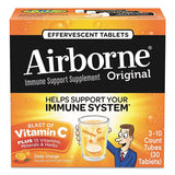 Airborne® Immune Support Effervescent Tablet, Zesty Orange, 30 Count freeshipping - TVN Wholesale 