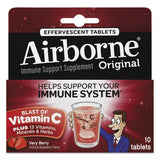 Airborne® Immune Support Effervescent Tablet, Very Berry, 10 Count freeshipping - TVN Wholesale 