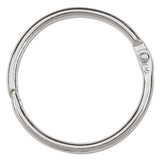 ACCO Metal Book Rings, 1 1-2" Diameter, 100 Rings-box freeshipping - TVN Wholesale 