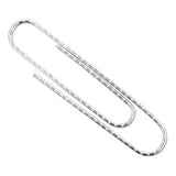 ACCO Paper Clips, Jumbo, Silver, 1,000-pack freeshipping - TVN Wholesale 