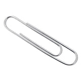 ACCO Paper Clips, Jumbo, Silver, 1,000-pack freeshipping - TVN Wholesale 