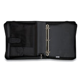 Five Star® Zipper Binder, 3 Rings, 2" Capacity, 11 X 8.5, Black-gray Zebra Print Design freeshipping - TVN Wholesale 