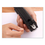 Bostitch® Inpower Spring-powered Premium Desktop Stapler, 28-sheet Capacity, Black-silver freeshipping - TVN Wholesale 