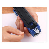 Bostitch® Inpower Spring-powered Premium Desktop Stapler, 28-sheet Capacity, Blue-silver freeshipping - TVN Wholesale 