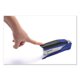 Bostitch® Inpower Spring-powered Premium Desktop Stapler, 28-sheet Capacity, Blue-silver freeshipping - TVN Wholesale 