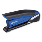Bostitch® Inpower Spring-powered Desktop Stapler, 20-sheet Capacity, Blue freeshipping - TVN Wholesale 