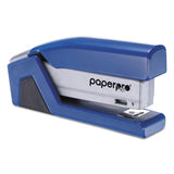 Bostitch® Injoy Spring-powered Compact Stapler, 20-sheet Capacity, Blue freeshipping - TVN Wholesale 