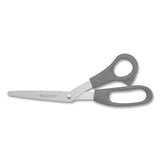 Westcott® Value Line Stainless Steel Shears, 8" Long, 3.5" Cut Length, Black Straight Handle freeshipping - TVN Wholesale 