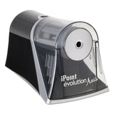 Westcott® Ipoint Evolution Axis Pencil Sharpener, Ac-powered, 5 X 7.5 X 7.25, Black-silver freeshipping - TVN Wholesale 