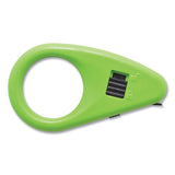 Westcott® Compact Safety Ceramic Blade Box Cutter, 2.25", Fixed Blade, Green freeshipping - TVN Wholesale 