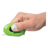 Westcott® Compact Safety Ceramic Blade Box Cutter, 2.5", Retractable Blade, Green freeshipping - TVN Wholesale 