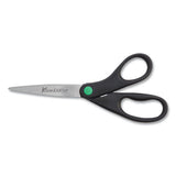 Westcott® Kleenearth Scissors, 8" Long, 3.25" Cut Length, Black Straight Handle freeshipping - TVN Wholesale 