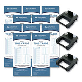 Acroprint® Exp500 Accessory Bundle, Weekly, Two Sides, 3.38 X 8.25 freeshipping - TVN Wholesale 