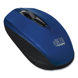 Adesso Imouse S50 Wireless Mini Mouse, 2.4 Ghz Frequency-33 Ft Wireless Range, Left-right Hand Use, Blue freeshipping - TVN Wholesale 