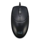 Adesso Imouse M60 Antimicrobial Wireless Mouse, 2.4 Ghz Frequency-30 Ft Wireless Range, Left-right Hand Use, Black freeshipping - TVN Wholesale 