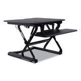 Alera® Adaptivergo Sit Stand Lifting Workstation, 26.75" X 31" X 5.88" To 19.63", Black freeshipping - TVN Wholesale 