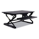 Alera® Adaptivergo Sit Stand Lifting Workstation, 26.75" X 31" X 5.88" To 19.63", Black freeshipping - TVN Wholesale 