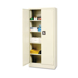 Alera® Space Saver Storage Cabinet, Four Shelves, 30w X 15d X 66h, Putty freeshipping - TVN Wholesale 